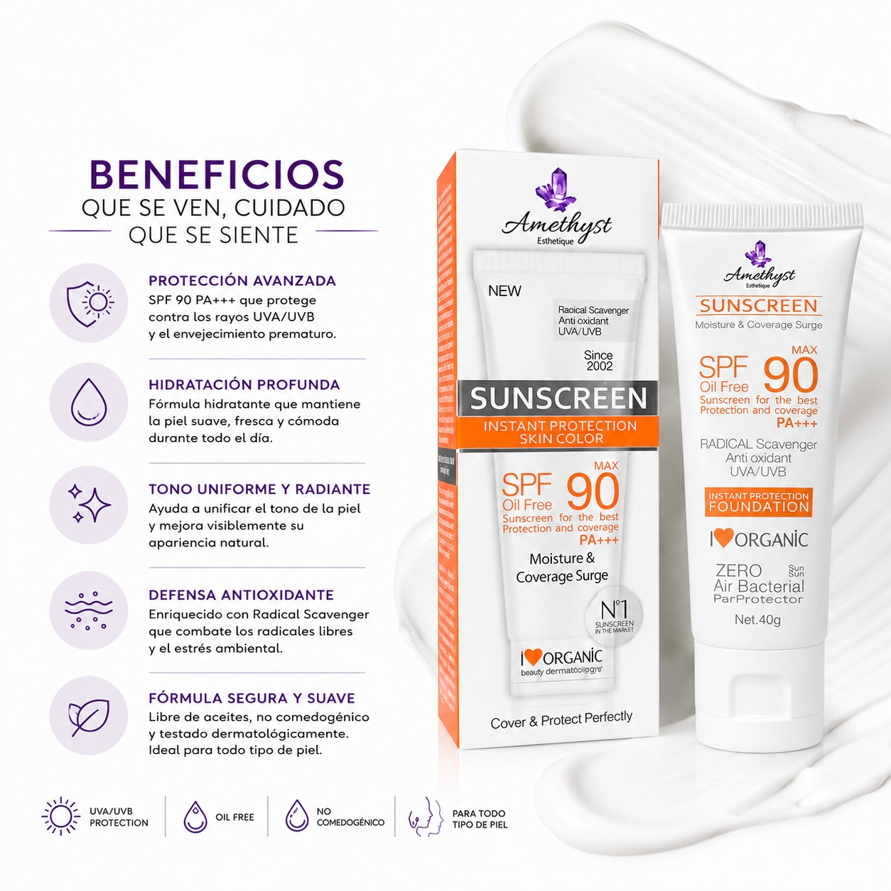 Protector Solar SPF 90