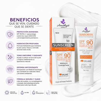 Protector Solar SPF 90