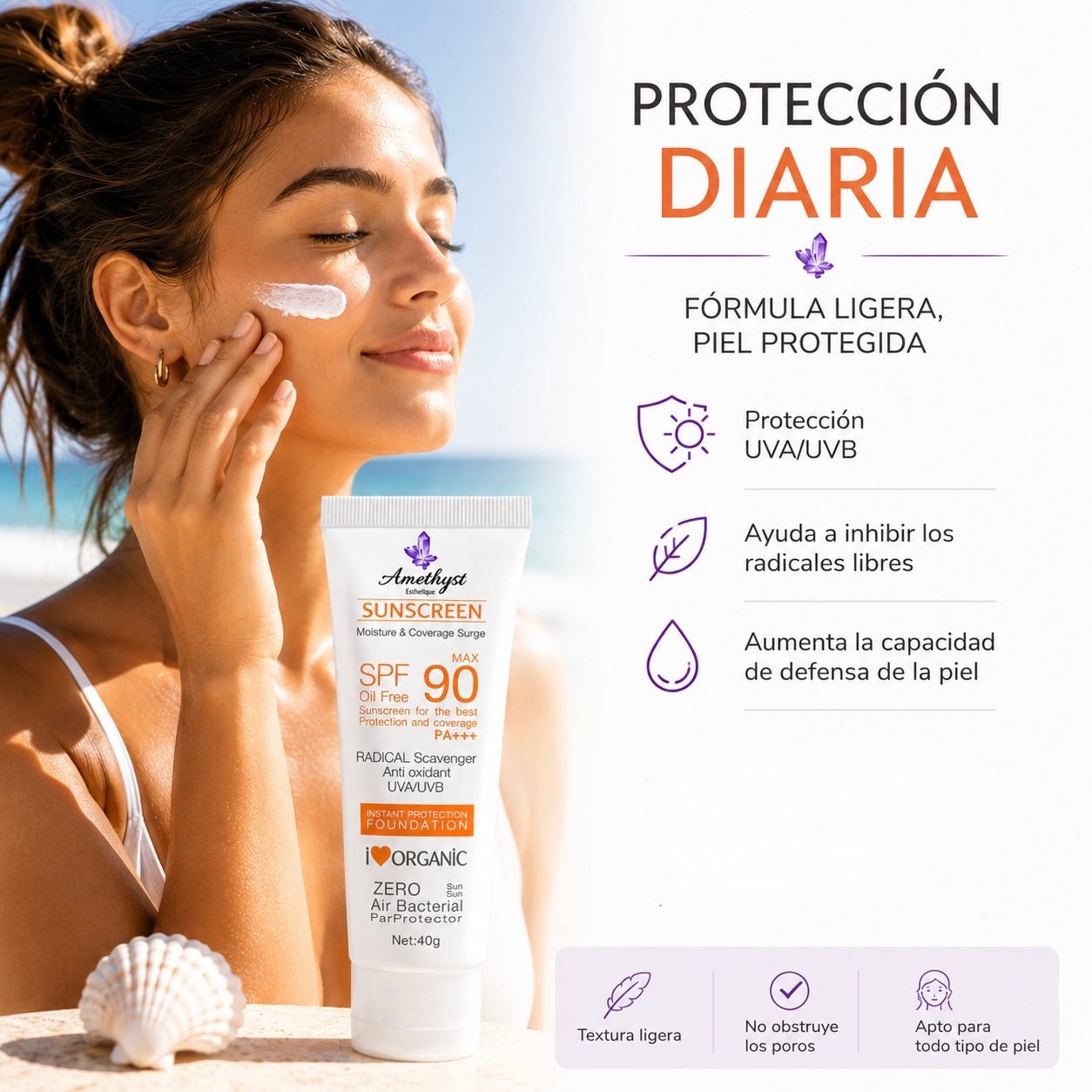 Protector Solar SPF 90